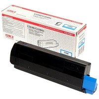 OKI 43034807 toner niebieski, oryginalny 43034807 035722