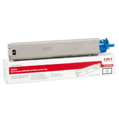 OKI 43459332 toner czarny, oryginalny, zwiększona pojemność 43459332 035952 - 1