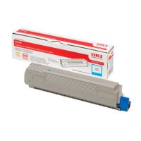 OKI 43487711 toner niebieski, oryginalny 43487711 035876