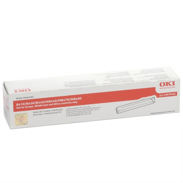 OKI 43979102 toner czarny, oryginalny 43979102 036040 - 1