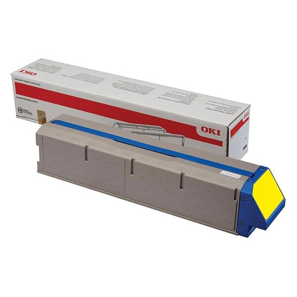 OKI 45536505 toner żółty, zwiększona pojemność, oryginalny 45536505 042680 - 1