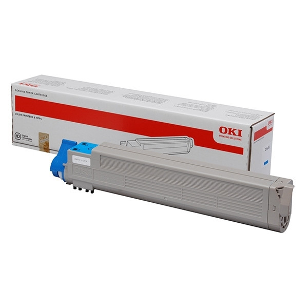 OKI 45536507 toner niebieski, zwiększona pojemność, oryginalny 45536507 042676 - 1