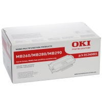 Oki 01240001 toner czarny, zwiększona pojemność, oryginalny 01240001 036060