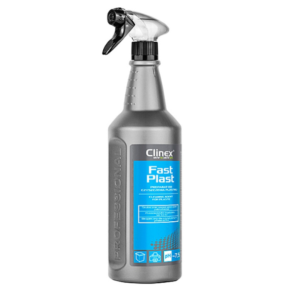 Płyn do mycia plastiku, Clinex Fast Plast 1L CL77695 248284 - 1