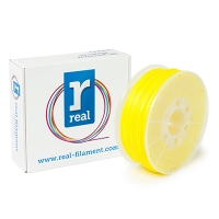 REAL Filament 3D żółty 2,85 mm ABS 1 kg, REAL  DFA02026