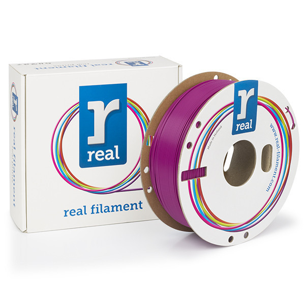 REAL Filament 3D fioletowy 1,75 mm PLA 1 kg, REAL  DFP02335 - 1