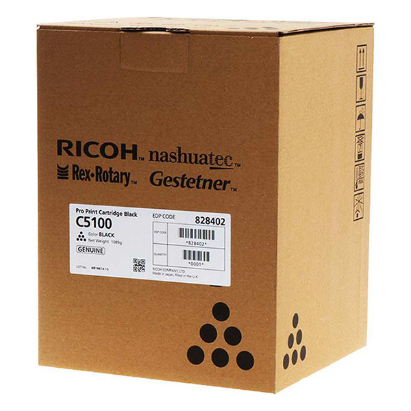 Ricoh 828225 toner czarny, oryginalny 828225 828402 073532 - 1