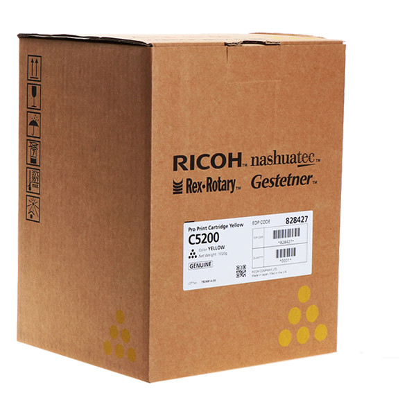 Ricoh 828427 toner żółty, oryginalny 828427 067170 - 1