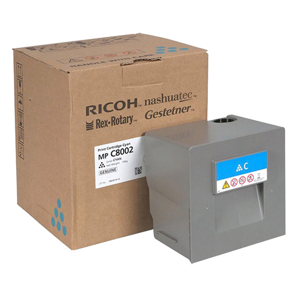 Ricoh MP C8002 toner niebieski, oryginalny 841787 842150 073642 - 1