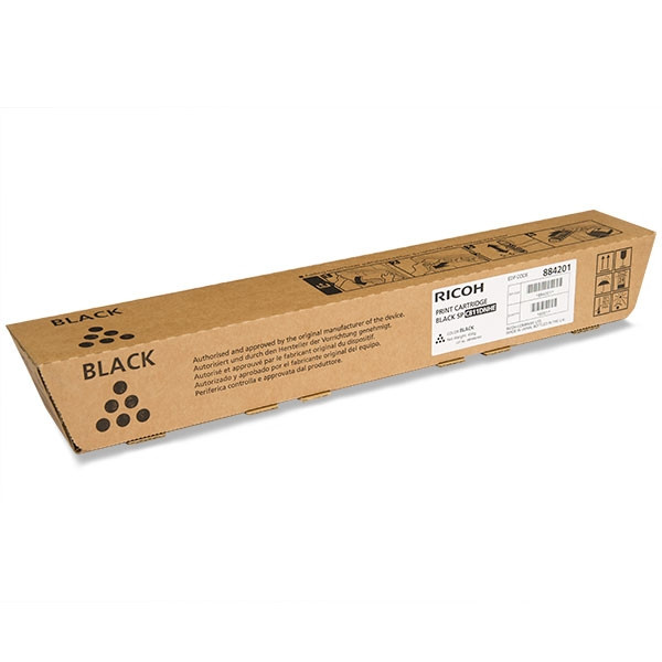 Ricoh SP-C811DN toner czarny, oryginalny 820001 821217 884201 884205 074854 - 1