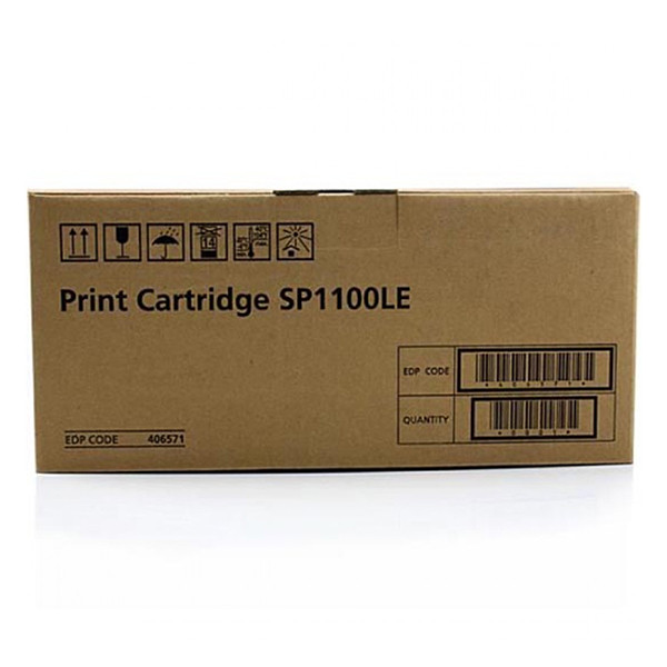 Ricoh SP1100LE toner czarny, oryginalny 406571 067134 - 1