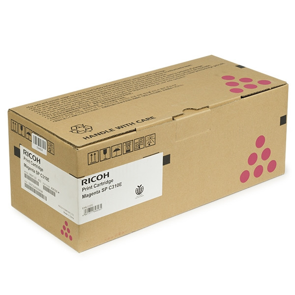 Ricoh SP C310E (406350) toner czerwony, oryginalny 406350 407640 066908 - 1