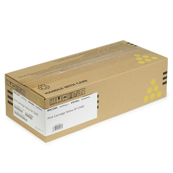 Ricoh SP C340E toner żółty, oryginalny 407902 066970 - 1