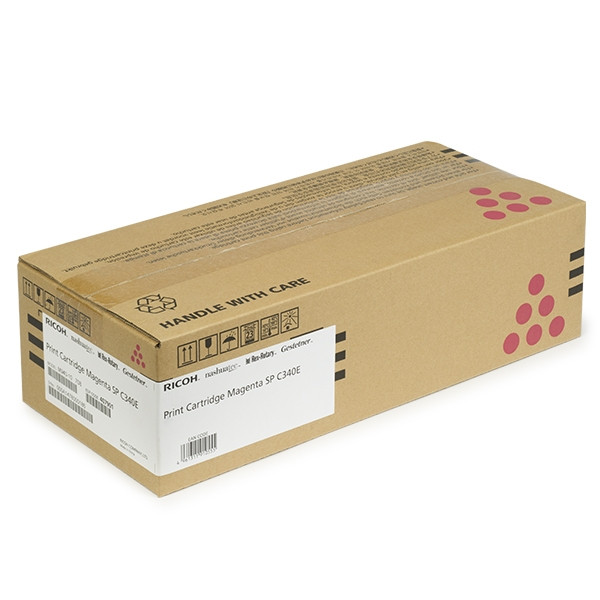 Ricoh SP C340E toner czerwony, oryginalny 407901 066968 - 1