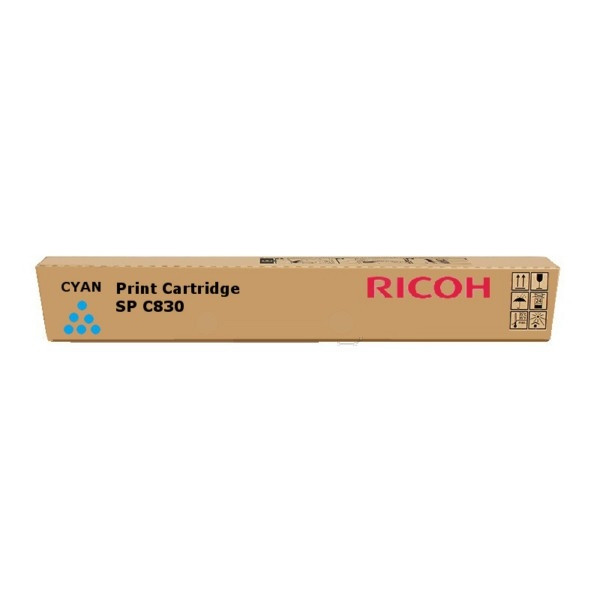 Ricoh SP C830 toner niebieski oryginalny 821124 821188 073712 - 1