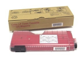 Ricoh typ 125 toner czerwony, oryginalny 400840 074028 - 1