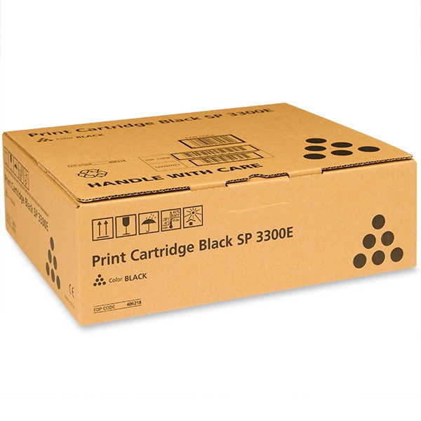 Ricoh typ SP-3300E toner czarny, oryginalny 406218 074968 - 1