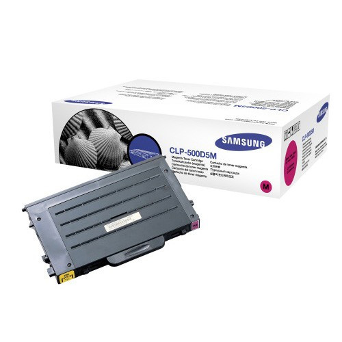 Samsung CLP-500D5M toner czerwony, oryginalny Samsung CLP-500D5M/ELS 033340 - 1