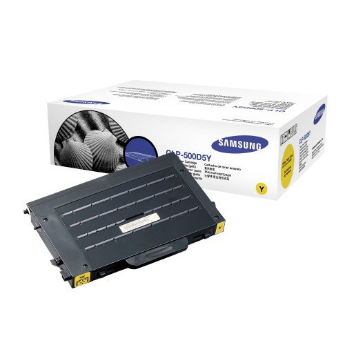 Samsung CLP-500D5Y toner żółty, oryginalny Samsung CLP-500D5Y/ELS 033345 - 1