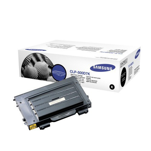 Samsung CLP-500D7K toner czarny, oryginalny Samsung CLP-500D7K/ELS 033330 - 1