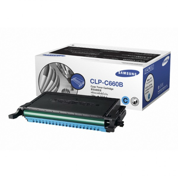 Samsung CLP-C660B toner niebieski, oryginalny, zwiększona pojemność CLP-C660B/ELS 033598 - 1