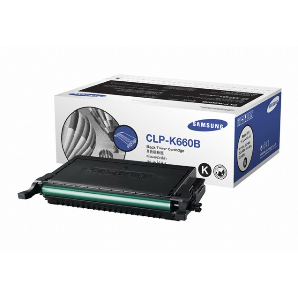 Samsung CLP-K660B toner czarny, oryginalny, zwiększona pojemność CLP-K660B/ELS 033594 - 1