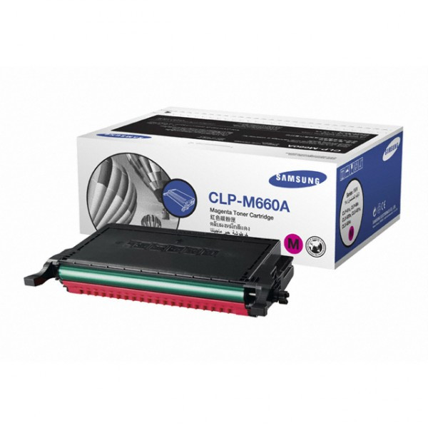 Samsung CLP-M660A toner czerwony, oryginalny CLP-M660A/ELS 033600 - 1