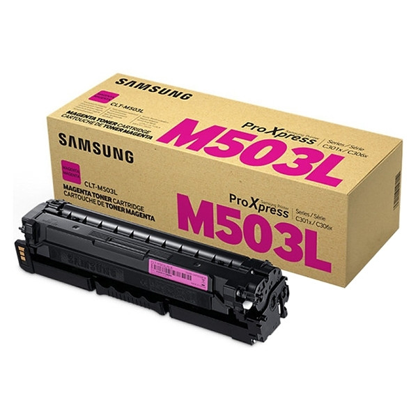 Samsung CLT-M503L (SU281A) toner czerwony, oryginalny CLT-M503L/ELS 092206 - 1