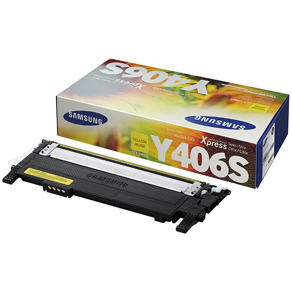 Samsung CLT-Y406S (SU462A) toner żółty, oryginalny CLT-Y406S/ELS 033798 - 1