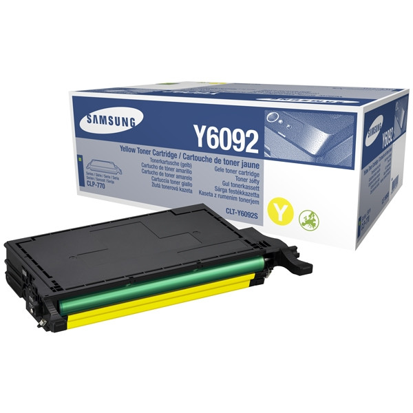 Samsung CLT-Y6092S (HP SU559A) toner żółty, oryginalny CLT-Y6092S/ELS 033674 - 1