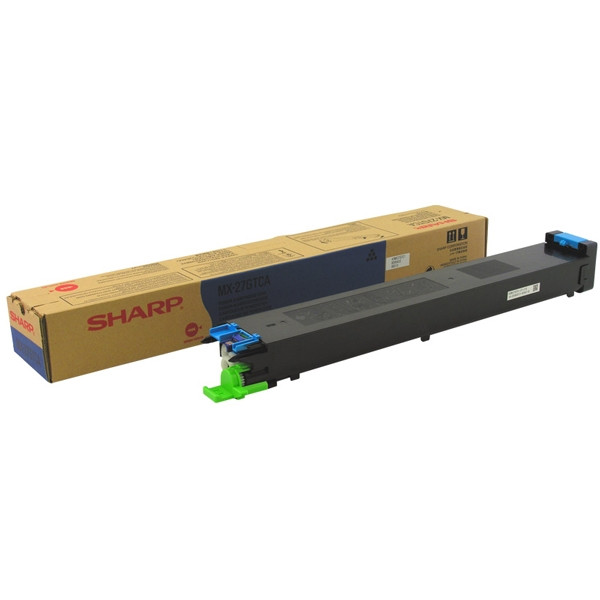 Sharp MX-27GTCA toner niebieski, oryginalny MX27GTCA 082124 - 1