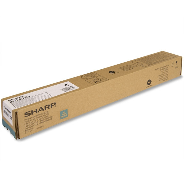 Sharp MX-51GTCA toner niebieski, oryginalny MX51GTCA 082276 - 1