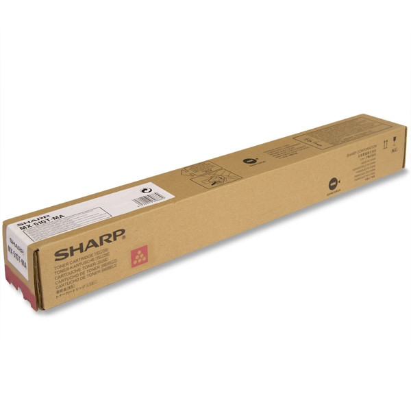 Sharp MX-51GTMA toner czerwony, oryginalny MX51GTMA 082278 - 1