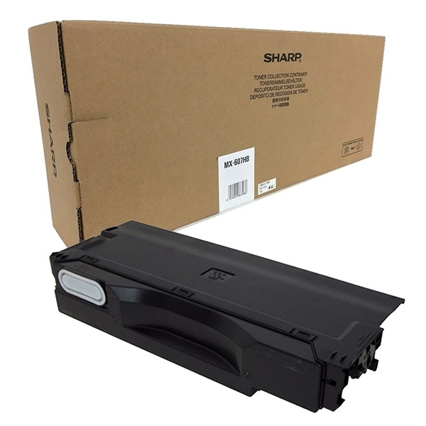 Sharp MX-607HB pojemnik na zużyty toner, oryginalny MX-601HB MX-607HB 082840 - 1