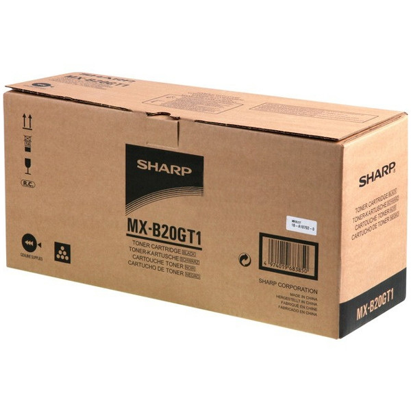 Sharp MX-B20GT1 toner czarny, oryginalny MXB20GT1 082328 - 1