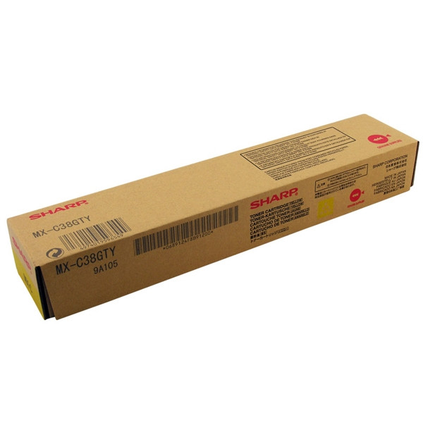 Sharp MX-C38GTY toner żółty, oryginalny MXC38GTY 082224 - 1