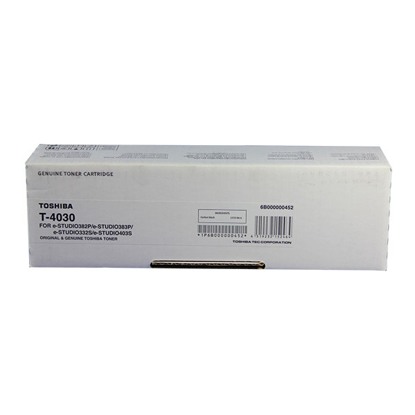 Toshiba T-4030 toner czarny, oryginalny 6B000000452 078866 - 1