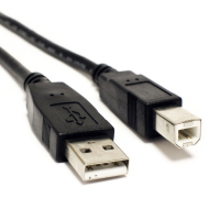 White label Kabel USB do drukarki czarny, 1,8 metra MRCS101 053400