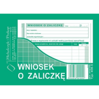 Wniosek o zaliczkę 408-5 408-5 246904