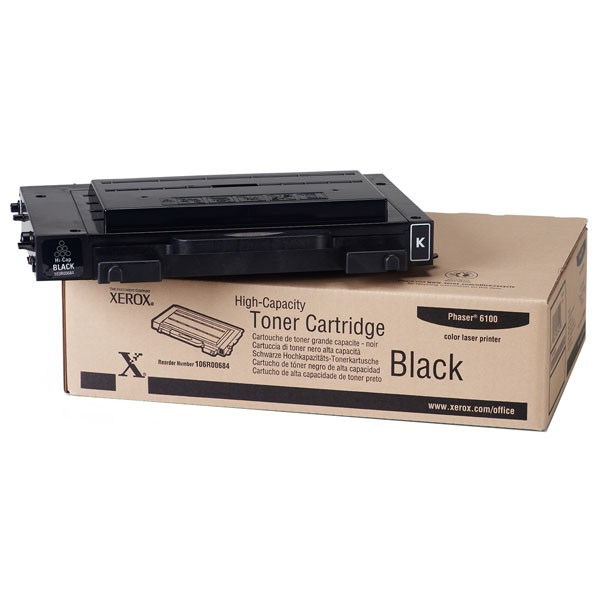 Xerox 106R00684 toner czarny, zwiększona pojemność, oryginalny 106R00684 046707 - 1