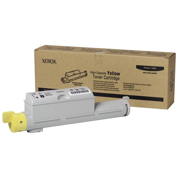 Xerox 106R01220 toner żółty o zwiększonej wydajności, oryginalny 106R01220 047244 - 1