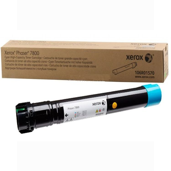 Xerox 106R01570 toner niebieski, zwiększona pojemność, oryginalny 106R01570 248420 - 1