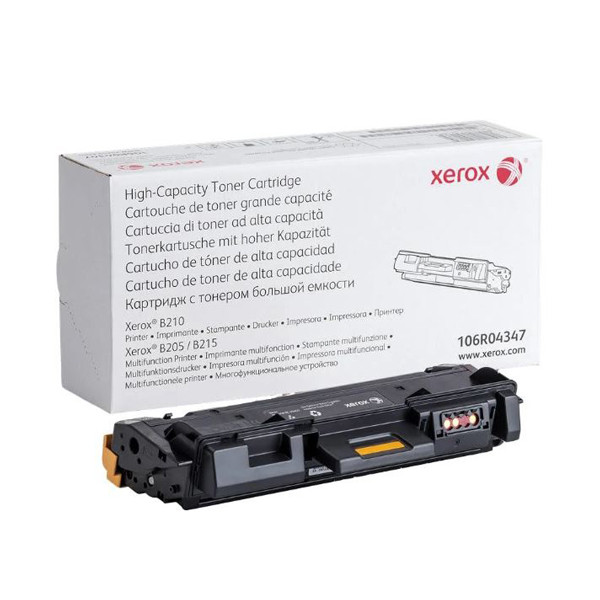 Xerox 106R04348 toner czarny, zwiększona pojemność, oryginalny 106R04348 248379 - 1