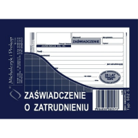 Zaświadczenie o zatrudnieniu 502-5 502-5 246914